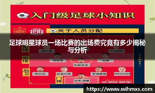 足球明星球员一场比赛的出场费究竟有多少揭秘与分析